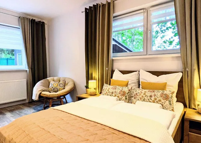 Comfortable For 10 People With A Private Sauna, Колобжег